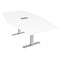Skutchi Designs 45.25 in W, 84 in L, 29 in H, Engineered Wood Top, White HAR-HEX.IR-46x84-T-ELEC-XD09 - alternate 1